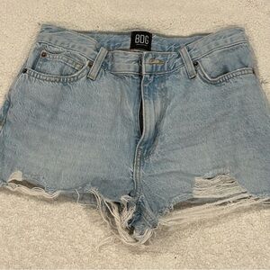 BDG Urban Outfitters Girlfriend High Rise Jean Shorts - size 25